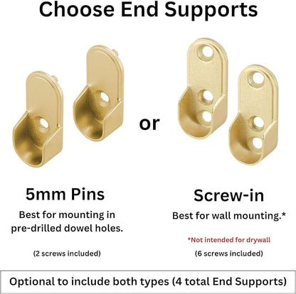 Custom cut to size oval closet rod - Image 3
