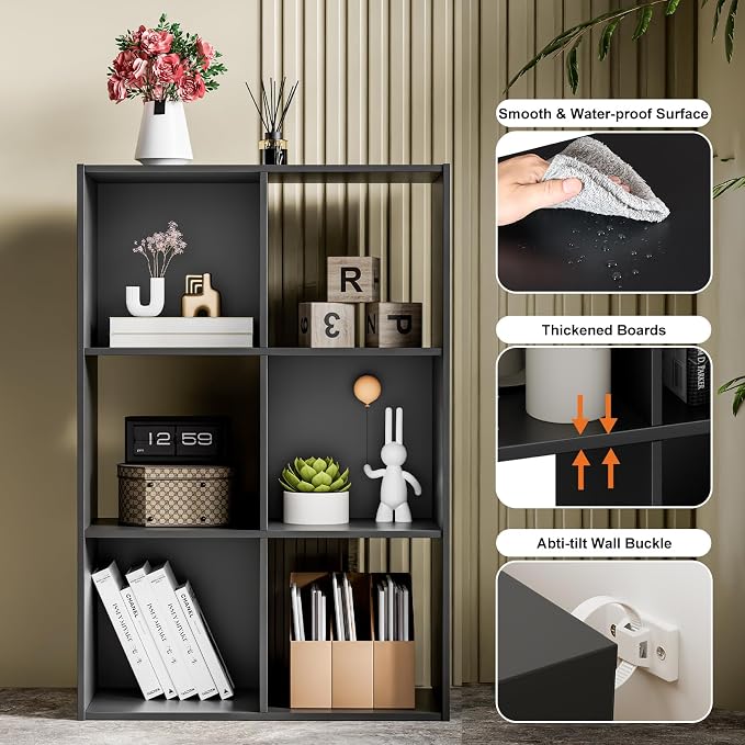 Sweetcrispy 6 Cube Storage Organizer - Image 3