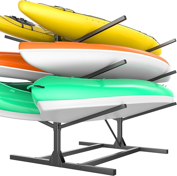 Ultrawall Kayak Storage Rack, Freestanding Kayak Racks by UltrawallGarageTools