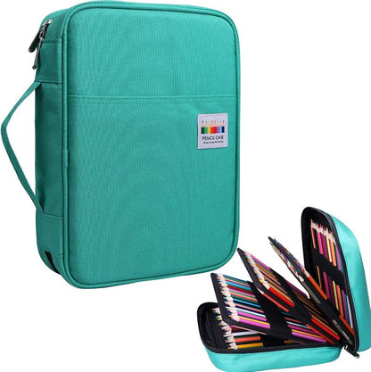 JAKAGO 220 Slots Colored Pencil Case Large Capacity Pen Holder by JAKAGO