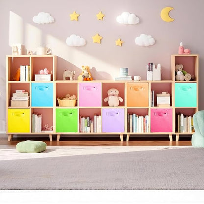 ShellKingdom Storage Bins, Foldable Fabric Storage Cubes And Cloth Storage - Image 4