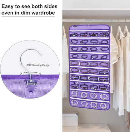Dualsided Hanging Jewelry Organizer - Image 6