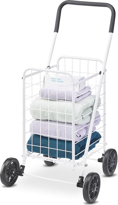 Whitmor Folding Utility Shopping Cart - Image 3