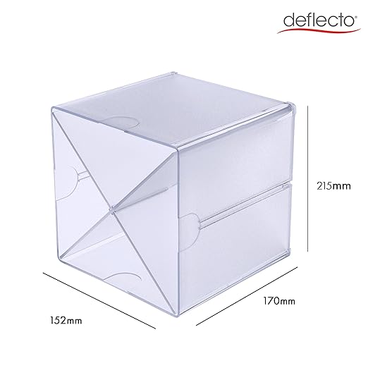 Deflecto Stackable Cube Organizer - Image 2