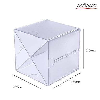 Deflecto Stackable Cube Organizer - Image 2