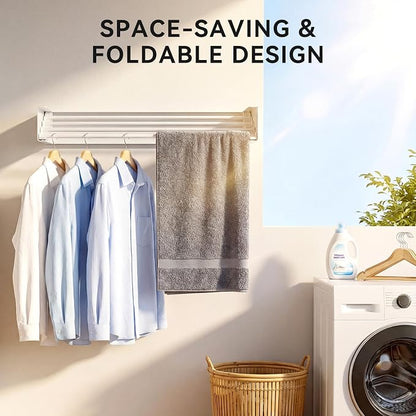 Wall Mounted Clothes Drying Rack - Image 5