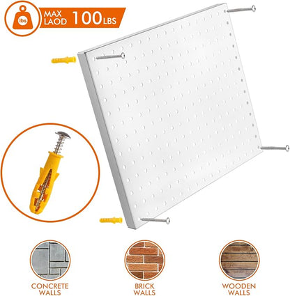 G.CORE Heavy Duty Metal Pegboard Organizer - Image 3