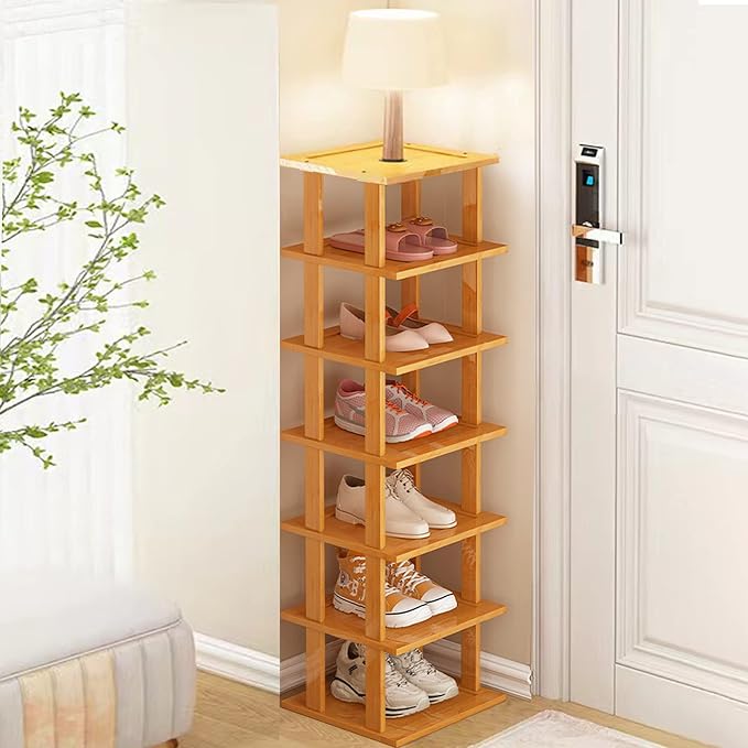 Bamboo Shoe Rack by SANHE