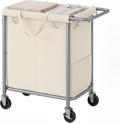 SONGMICS HOME Rolling Laundry Basket by SONGMICSHOME
