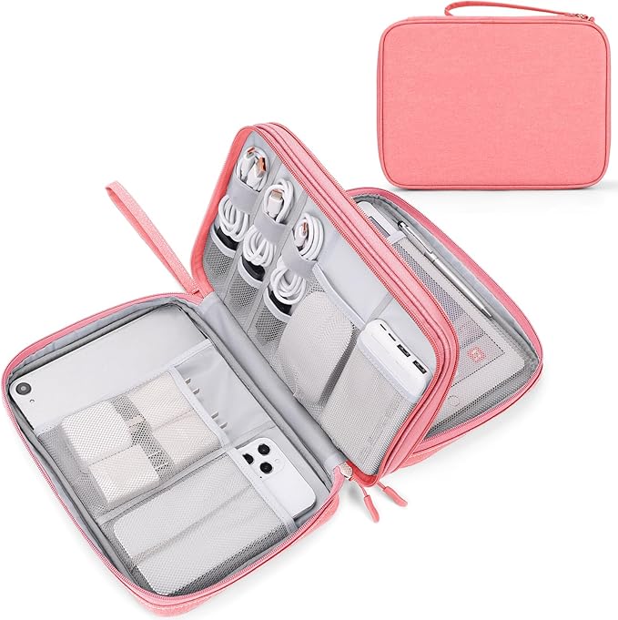 FYY Electronic Organizer, Extra Large Travel Cable Organizer Bag Pouch Portable by FYY