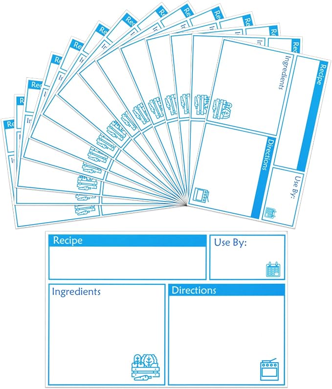100pcs Labels for Freezer Bags Freezer Meal Labels - Image 2