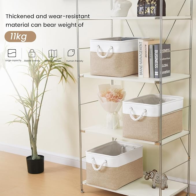 15x11x10 In Foldable Fabric Large Storage Bins - Image 3