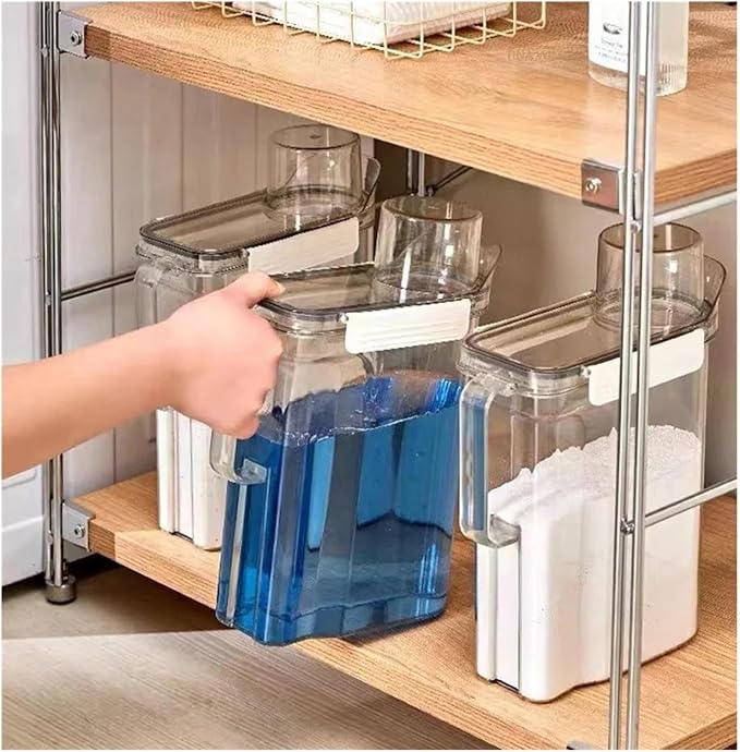 Refillable Laundry Detergent Dispenser Empty Tank - Image 3