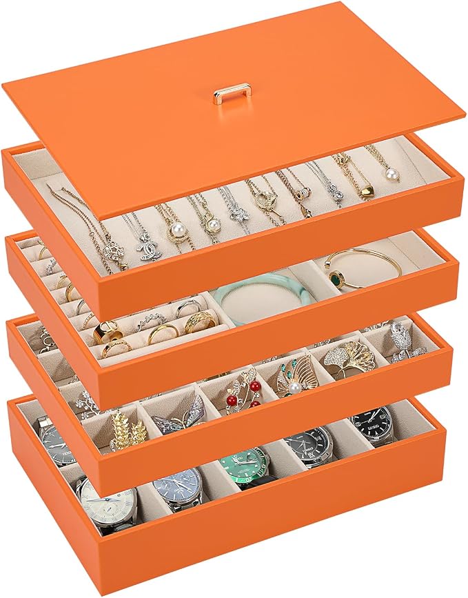 Voova Stackable Jewelry Organizer Tray by Voova
