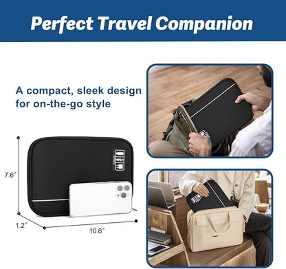 Electronic Organizer Travel Case, All-in-One Portable Cable Organizer Bag - Image 3