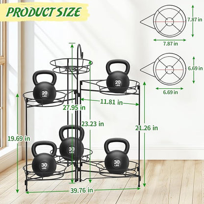 DiiKoo Heavy Duty Metal Plant Stand, Indoor Outdoor Plant Shelf & Rack - Image 5