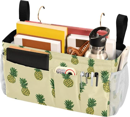 Light Yellow Pineapple01 Bedside Caddy - Image 3