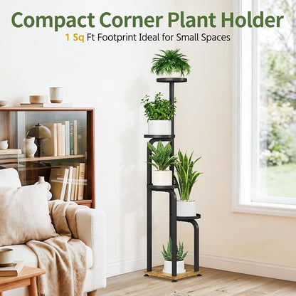 LASZOLA 5 Tiered Plant Stand Tall - Image 2