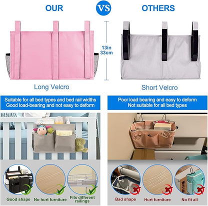 Surblue Caddy Hanging Organizer Bedside Storage Bag - Image 4