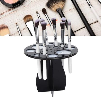 ZJchao Brush Drying Rack, 14 Holes Makeup Brush Holder Makeup Brush Drying Rack - Image 3