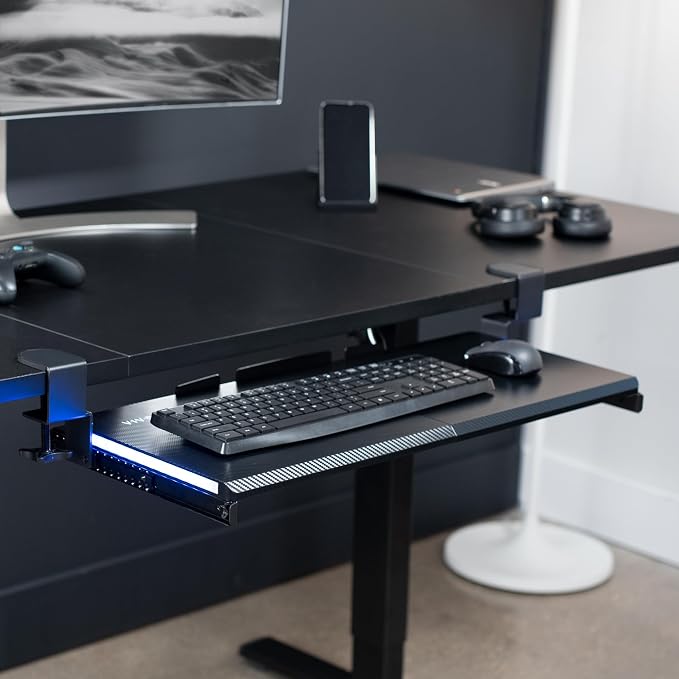 VIVO Large Under Desk Keyboard Tray - Image 2