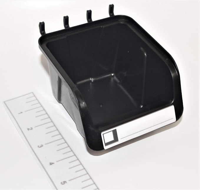 WallPeg 12 Black PEGBOARD Bins - Image 2