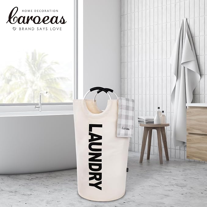 Caroeas 125L Laundry Basket, Large Laundry Hamper, Laundry Bag - Image 6