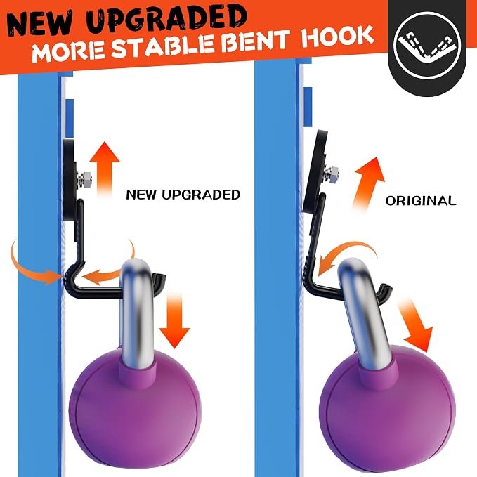 ULIBERMAGNET New Upgraded Large Magnetic Hooks, Strong Heavy Duty Magnet Hooks - Image 4