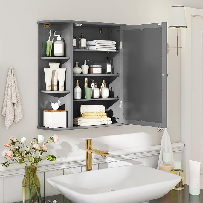 Tangkula Bathroom Wall Cabinet - Image 10