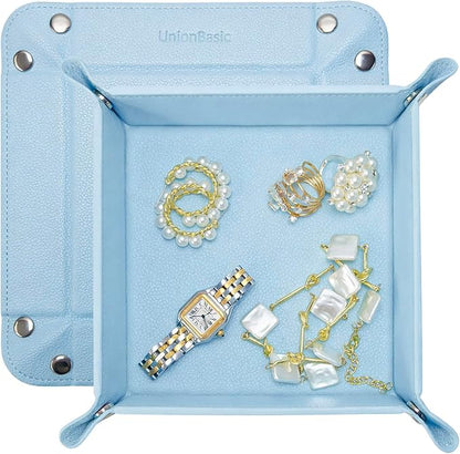 UnionBasic Small Jewelry Tray for Rings Watches Earrings, Entryway Catchall by UnionBasic