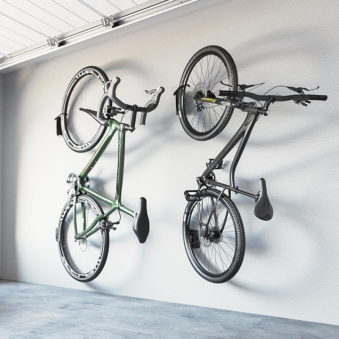 monTEK Swivel Bike Wall Mount, Bike Hangers - Image 2