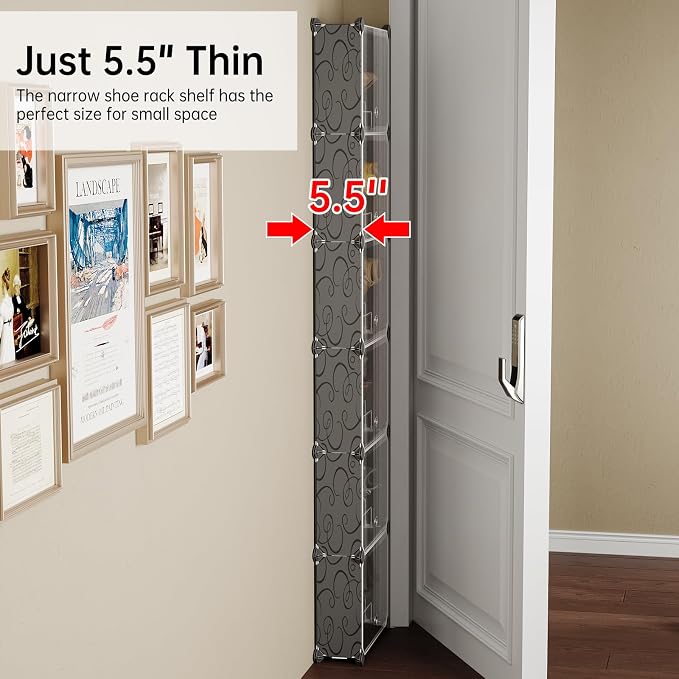 MAGINELS 6 Tier Shoe Rack Organizer - Image 3