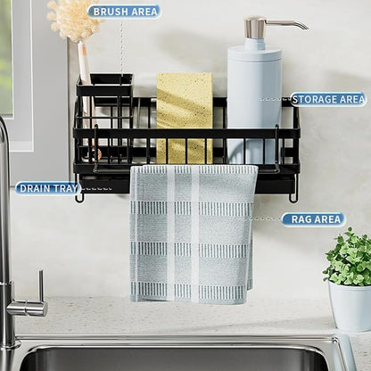 Sponge Holder for Kitchen Sink Organizer, Sink Caddy - Image 3