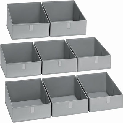 DIMJ Closet Storage Bins 8 Pack by DiMJ