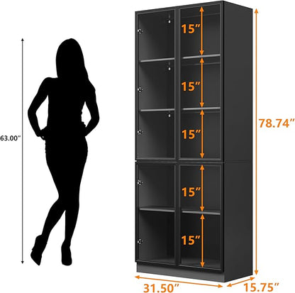 Wooden Display Storage Cabinet - Image 2