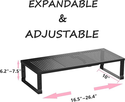 Metal Stackable Expandable Storage Shelf - Image 3