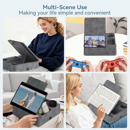 Tablet Pillow Stand with Storage - Image 7
