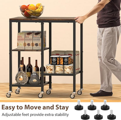 Kitchen Microwave Cart, Microwave Stand - Image 6