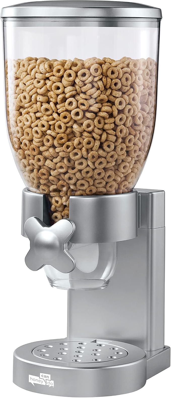 Honey-Can-Do Zevro Indispensable Single Dry Food Dispenser – Countertop Cereal by Honey-Can-Do