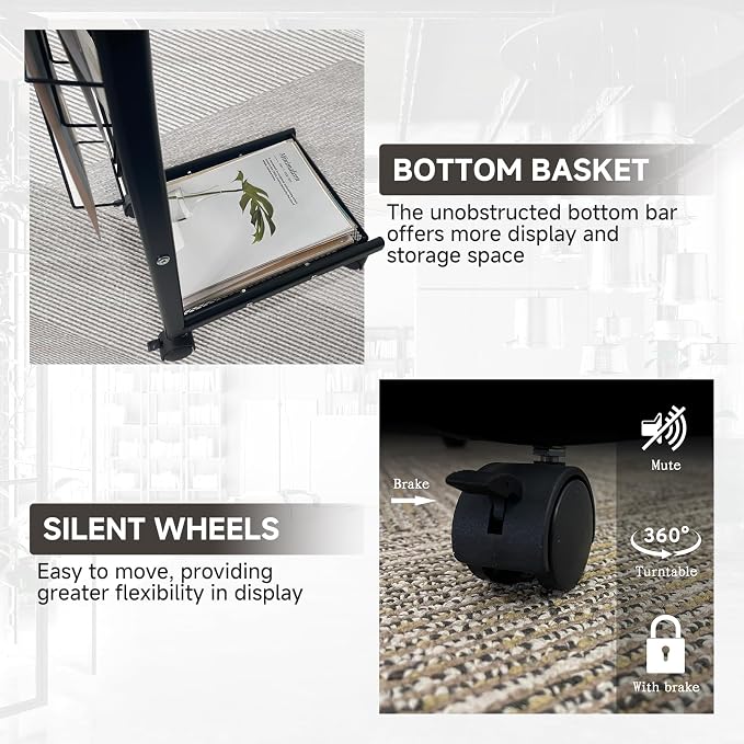 TONGMO Magazine Rack: Floor-Standing - Image 4