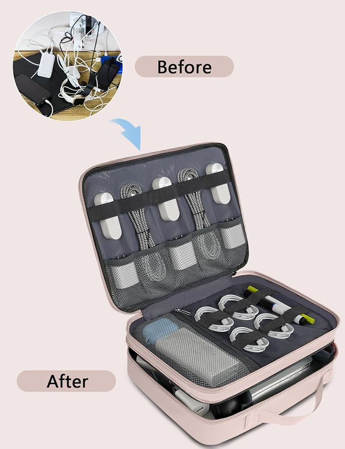 MATEIN Charger Organizer Travel Case - Image 3