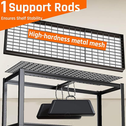 27" D Storage Shelves, Garage Shelving Heavy Duty Metal Adjustable Garage - Image 5