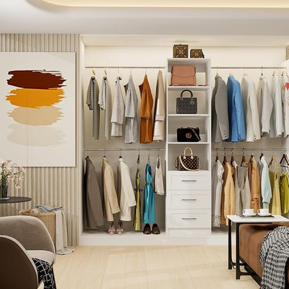 Closet System, 5FT-8FT Closet Organizer System - Image 7