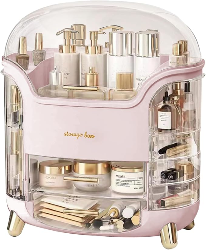 Upgrade Large Makeup Organizer Countertop Vanity Organizer Cosmetic Organizer by OmeilyBeautyLifeHall