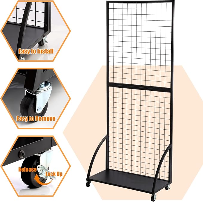Eastern Tree Grid Wall Panels, Wire Grid Wall Panel Display - Image 4