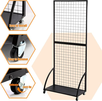 Eastern Tree Grid Wall Panels, Wire Grid Wall Panel Display - Image 4