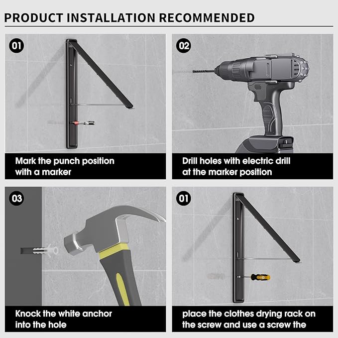 Retractable Clothes Drying Rack - Image 7