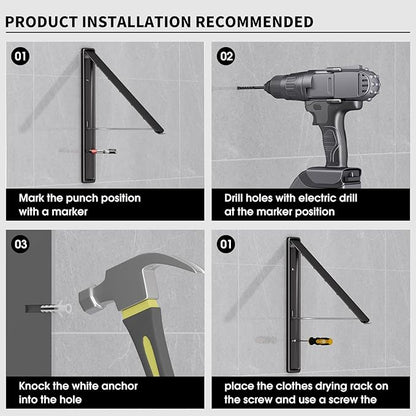 Retractable Clothes Drying Rack - Image 7
