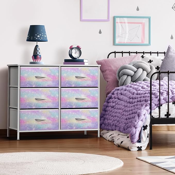 Sorbus Kids Dresser with 6 Drawers - Image 2