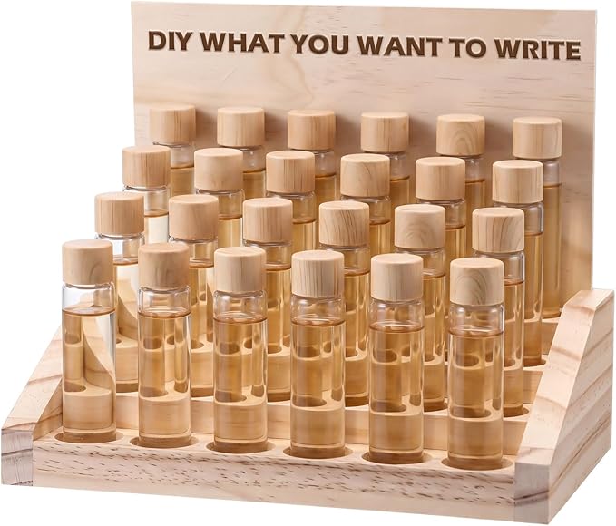 AceOrbit 4 Tier 24 Slots Wooden Essential Oil Organizer by Unknown